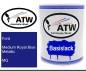 Preview: Ford, Medium Royal Blue Metallic, MQ: 1L Lackdose, von ATW Autoteile West.